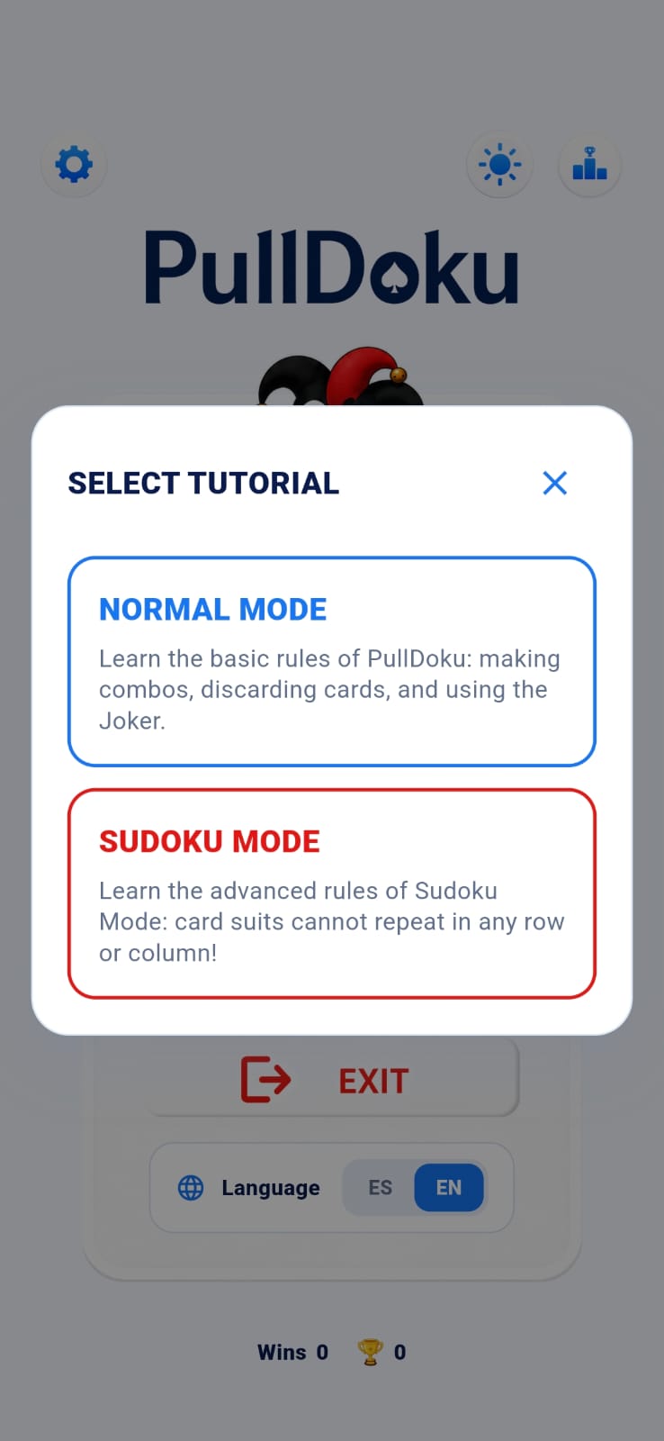 PullDoku sudoku tutorial